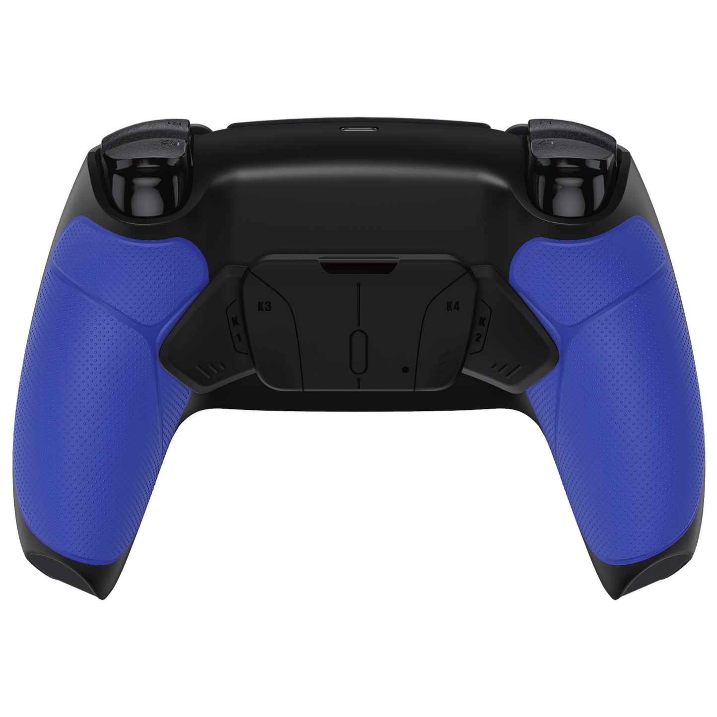 eXtremeRate Remappable RISE4 V3 Remap Kit for PS5 Controller BDM-030/040/050 - Rubberized Blue