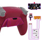 eXtremeRate Remappable RISE4 V3 Remap Kit for PS5 Controller BDM-030/040/050 - Rubberized Cosmic Red