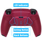 eXtremeRate Remappable RISE4 V3 Remap Kit for PS5 Controller BDM-030/040/050 - Rubberized Cosmic Red