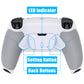 eXtremeRate Remappable RISE4 V3 Remap Kit for PS5 Controller BDM-030/040/050 - Rubberized Gray