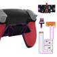 eXtremeRate Remappable RISE4 V3 Remap Kit for PS5 Controller BDM-030/040/050 - Rubberized Red