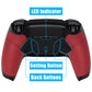 eXtremeRate Remappable RISE4 V3 Remap Kit for PS5 Controller BDM-030/040/050 - Rubberized Red