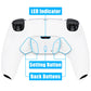 eXtremeRate Remappable RISE4 V3 Remap Kit for PS5 Controller BDM-030/040/050 - White