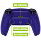 eXtremeRate Remappable RISE Remap Kit for PS5 Controller BDM-030/040 - Rubberized Cobalt Blue eXtremeRate