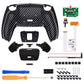 eXtremeRate Remappable RISE V3 Remap Kit for PS5 Controller BDM-030/040/050 - Graphite Carbon Fiber