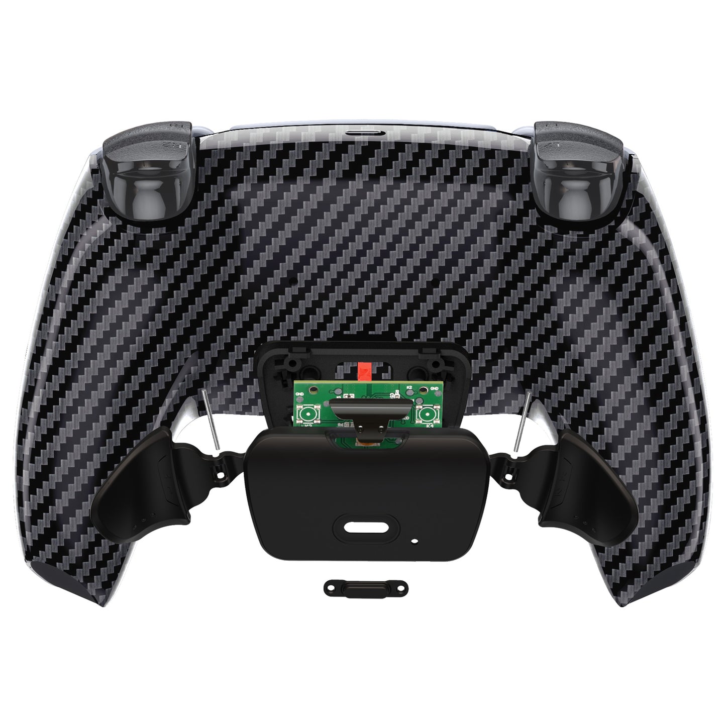 eXtremeRate Remappable RISE V3 Remap Kit for PS5 Controller BDM-030/040/050 - Graphite Carbon Fiber