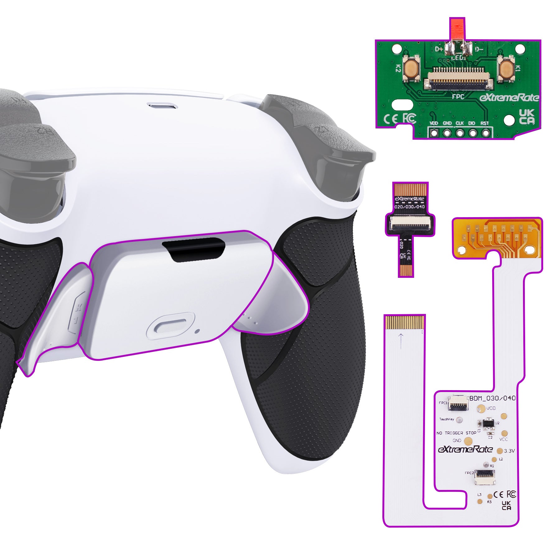 Remmap Rise V3 Remap kit for PS5 Controller BDM-030/040/050 – eXtremeRate Retail