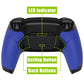 eXtremeRate Remappable RISE V3 Remap Kit for PS5 Controller BDM-030/040/050 - Rubberized Blue