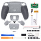 eXtremeRate Remappable RISE V3 Remap Kit for PS5 Controller BDM-030/040/050 - Rubberized Classic Gray