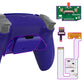 eXtremeRate Remappable RISE V3 Remap Kit for PS5 Controller BDM-030/040/050 - Rubberized Cobalt Blue