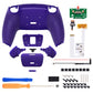 eXtremeRate Remappable RISE V3 Remap Kit for PS5 Controller BDM-030/040/050 - Rubberized Galactic Purple