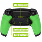 eXtremeRate Remappable RISE V3 Remap Kit for PS5 Controller BDM-030/040/050 - Rubberized Green