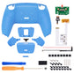 eXtremeRate Remappable RISE V3 Remap Kit for PS5 Controller BDM-030/040/050 - Rubberized Starlight Blue