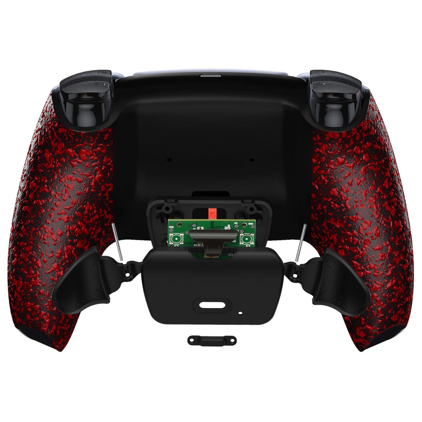 eXtremeRate Remappable RISE V3 Remap Kit for PS5 Controller BDM-030/040/050 - Textured Red