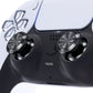 eXtremeRate Replacement Aluminum Metal Thumbsticks Compatible with PS5 & PS4 Controller - Black