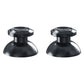 eXtremeRate Replacement Aluminum Metal Thumbsticks Compatible with PS5 & PS4 Controller - Black