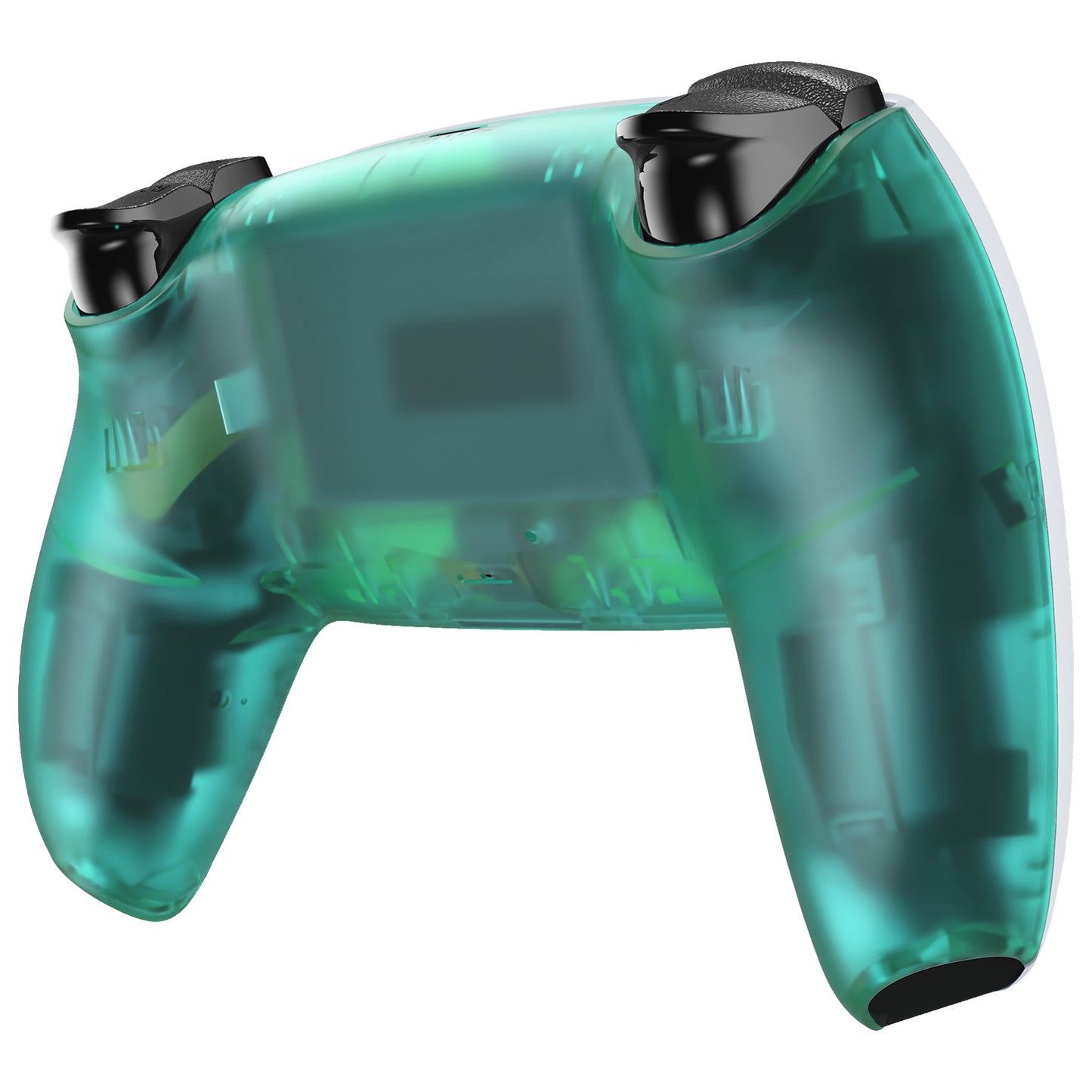 eXtremeRate Replacement Back Housing Bottom Shell Compatible with PS5 Controller BDM-010/020/030/040/050 - Emerald Green eXtremeRate