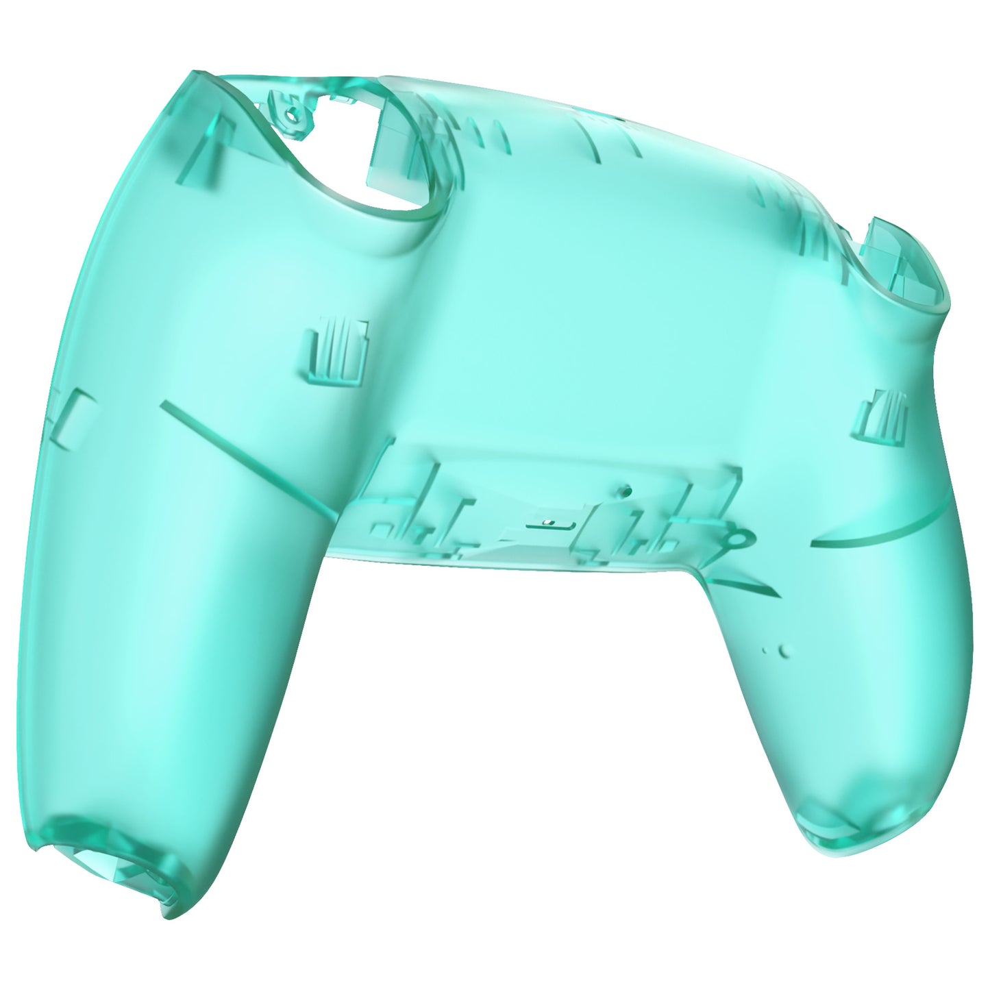 eXtremeRate Replacement Back Housing Bottom Shell Compatible with PS5 Controller BDM-010/020/030/040/050 - Emerald Green eXtremeRate