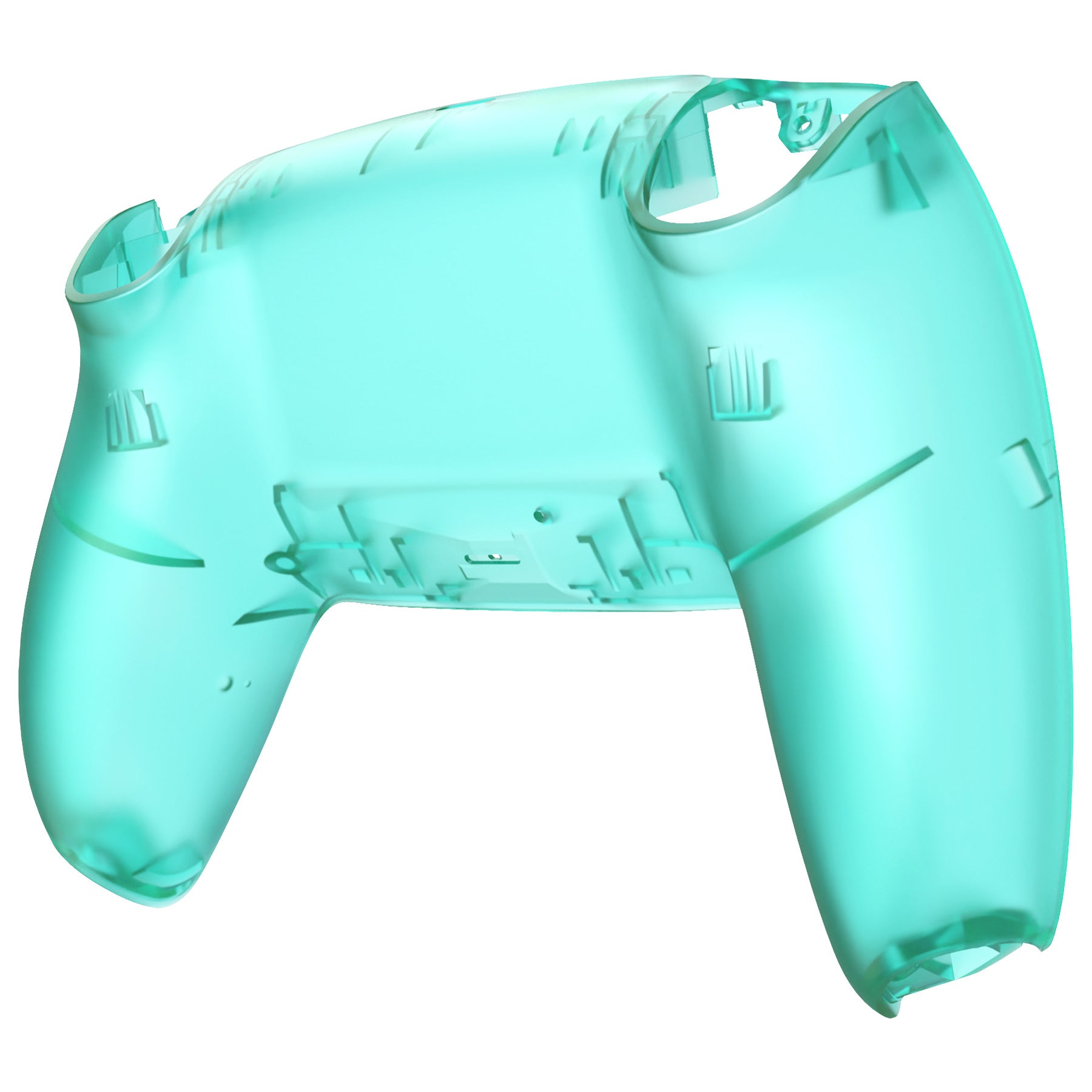 eXtremeRate Replacement Back Housing Bottom Shell Compatible with PS5 Controller BDM-010/020/030/040/050 - Emerald Green eXtremeRate