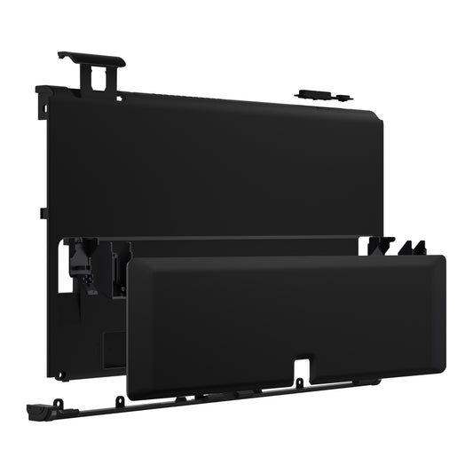 eXtremeRate Replacement Back Plate with Kickstand for Nintendo Switch OLED - Black