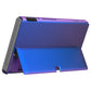 eXtremeRate Replacement Back Plate with Kickstand for Nintendo Switch OLED - Chameleon Purple Blue