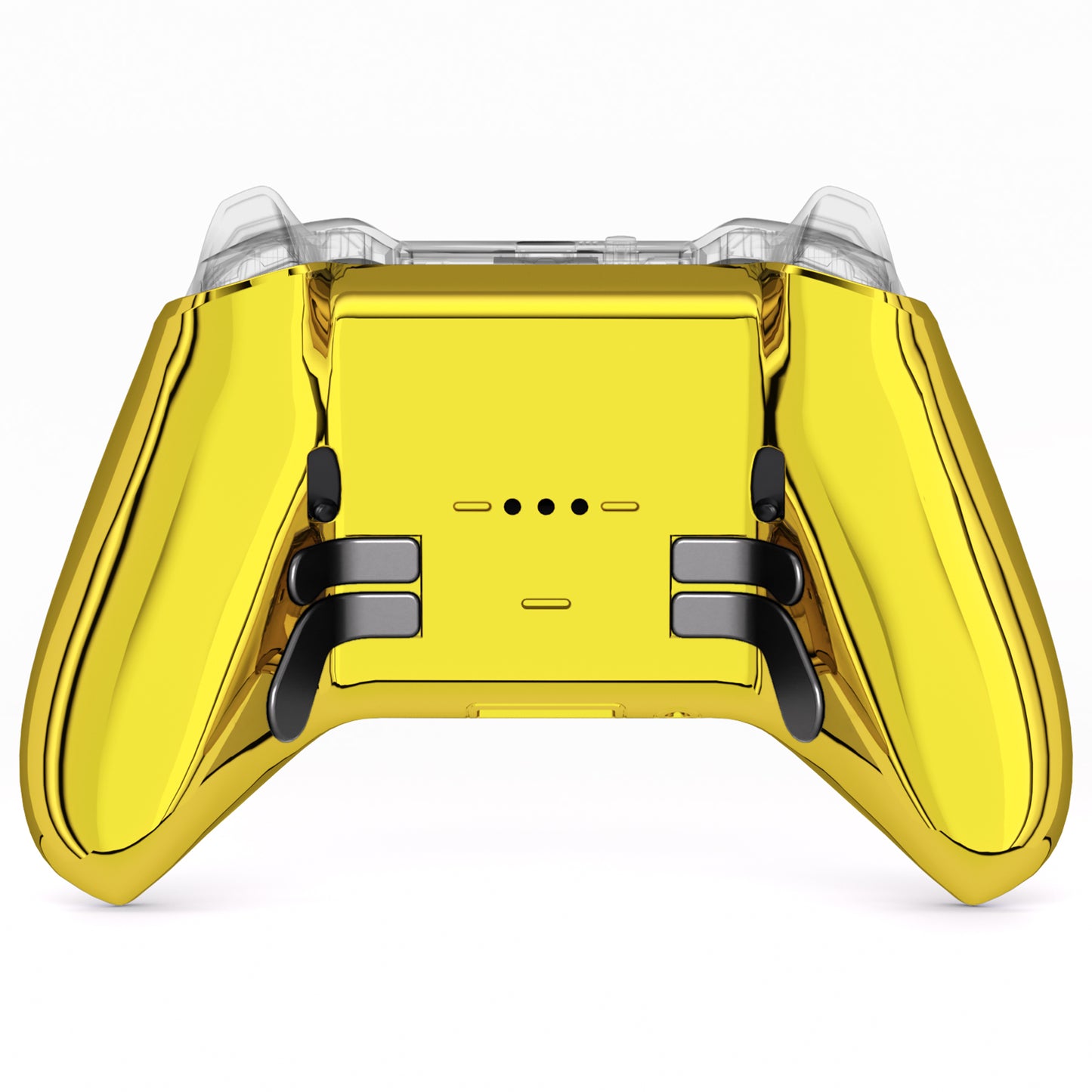 eXtremeRate Replacement Bottom Shell Case for Xbox Elite Series 2 & Elite Series 2 Core Controller Model 1797 - Chrome Gold