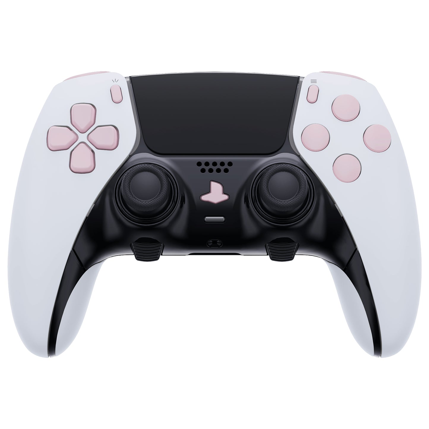 eXtremeRate Replacement Full Set Buttons Compatible with PS5 Edge Controller - Cherry Blossoms Pink