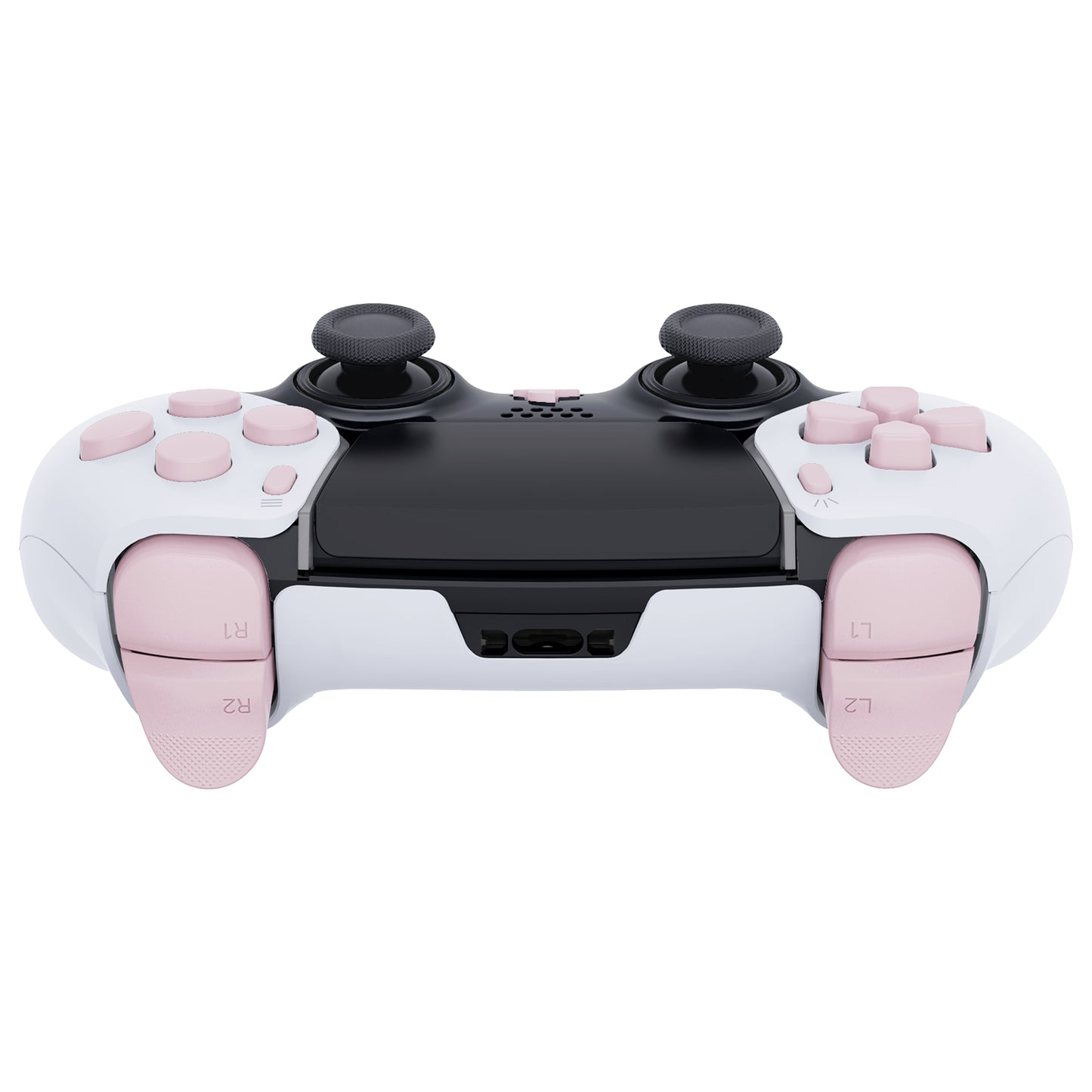 eXtremeRate Replacement Full Set Buttons Compatible with PS5 Edge Controller - Cherry Blossoms Pink