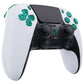 eXtremeRate Replacement Full Set Buttons Compatible with PS5 Edge Controller - Emerald Green