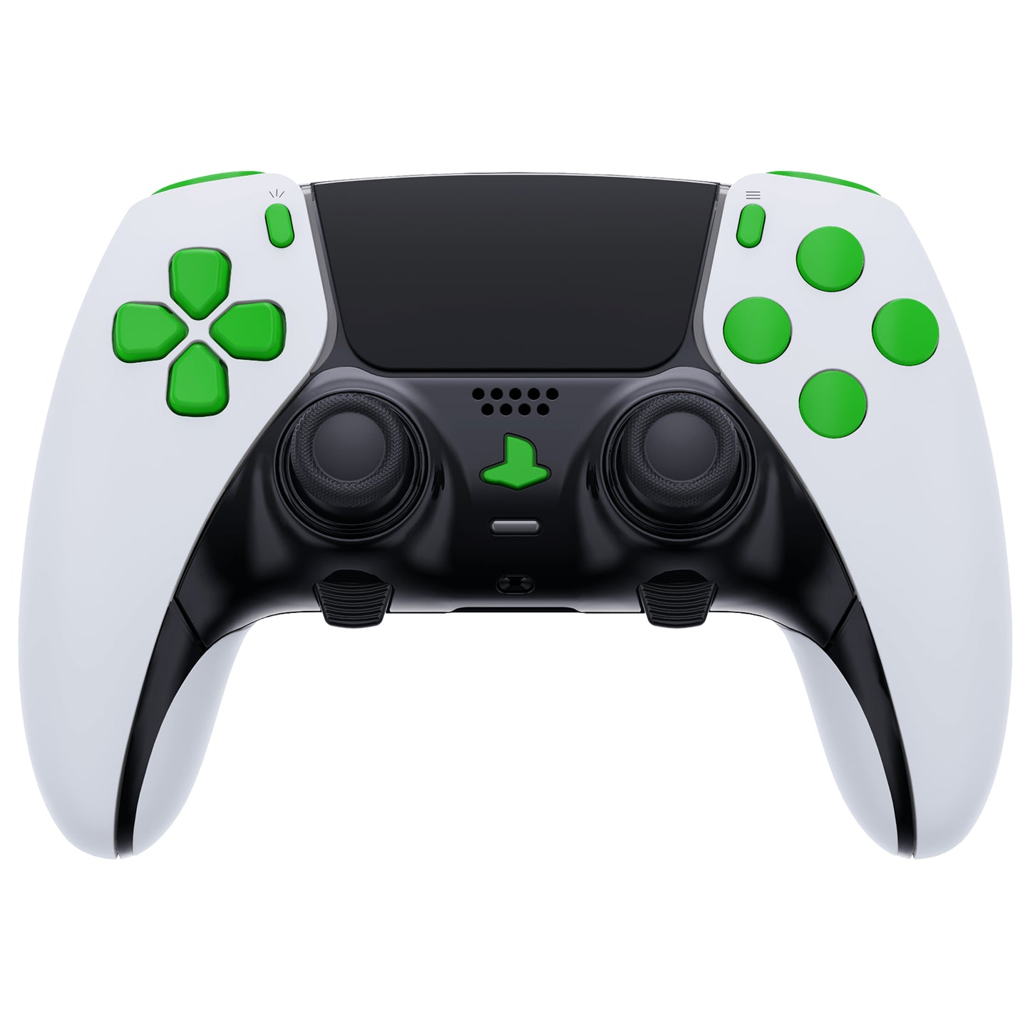 eXtremeRate Replacement Full Set Buttons Compatible with PS5 Edge Controller - Green