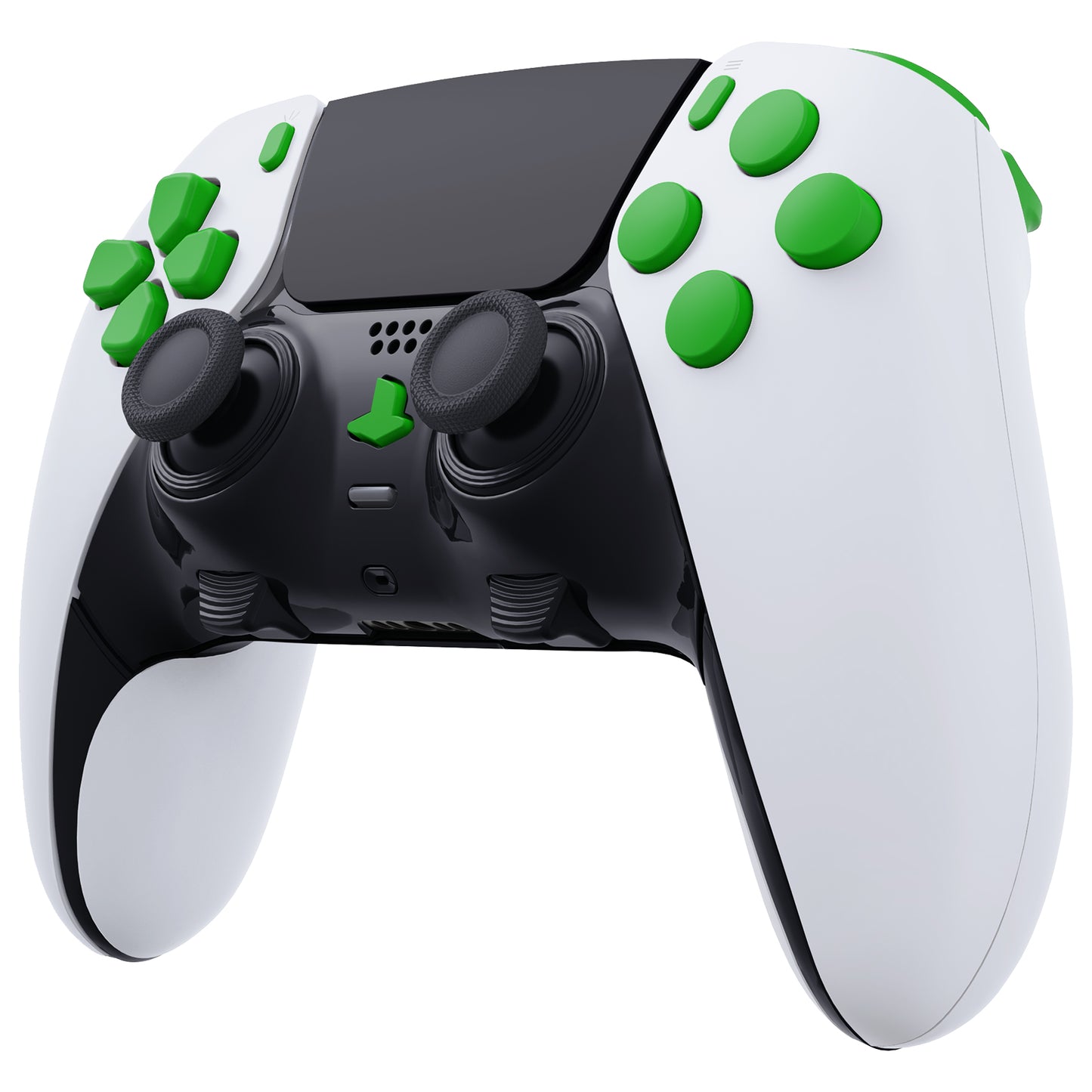 eXtremeRate Replacement Full Set Buttons Compatible with PS5 Edge Controller - Green