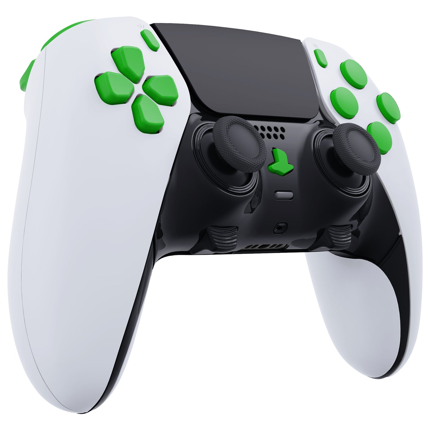 eXtremeRate Replacement Full Set Buttons Compatible with PS5 Edge Controller - Green