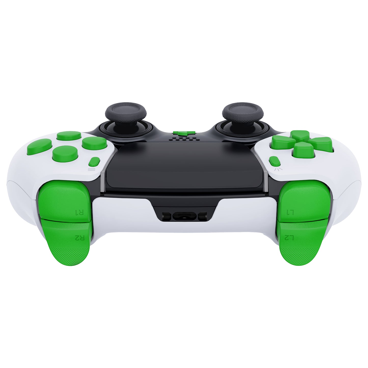 eXtremeRate Replacement Full Set Buttons Compatible with PS5 Edge Controller - Green