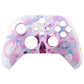 eXtremeRate Replacement Faceplate Front Housing Shell for Xbox Series X & S Controller - Celestial Serpent's Embrace eXtremeRate