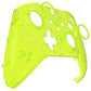 eXtremeRate Replacement Front Housing Shell Case with Accent Rings for Xbox One Elite Series 2 & Elite 2 Core Controller (Model 1797) - Clear Lime Green