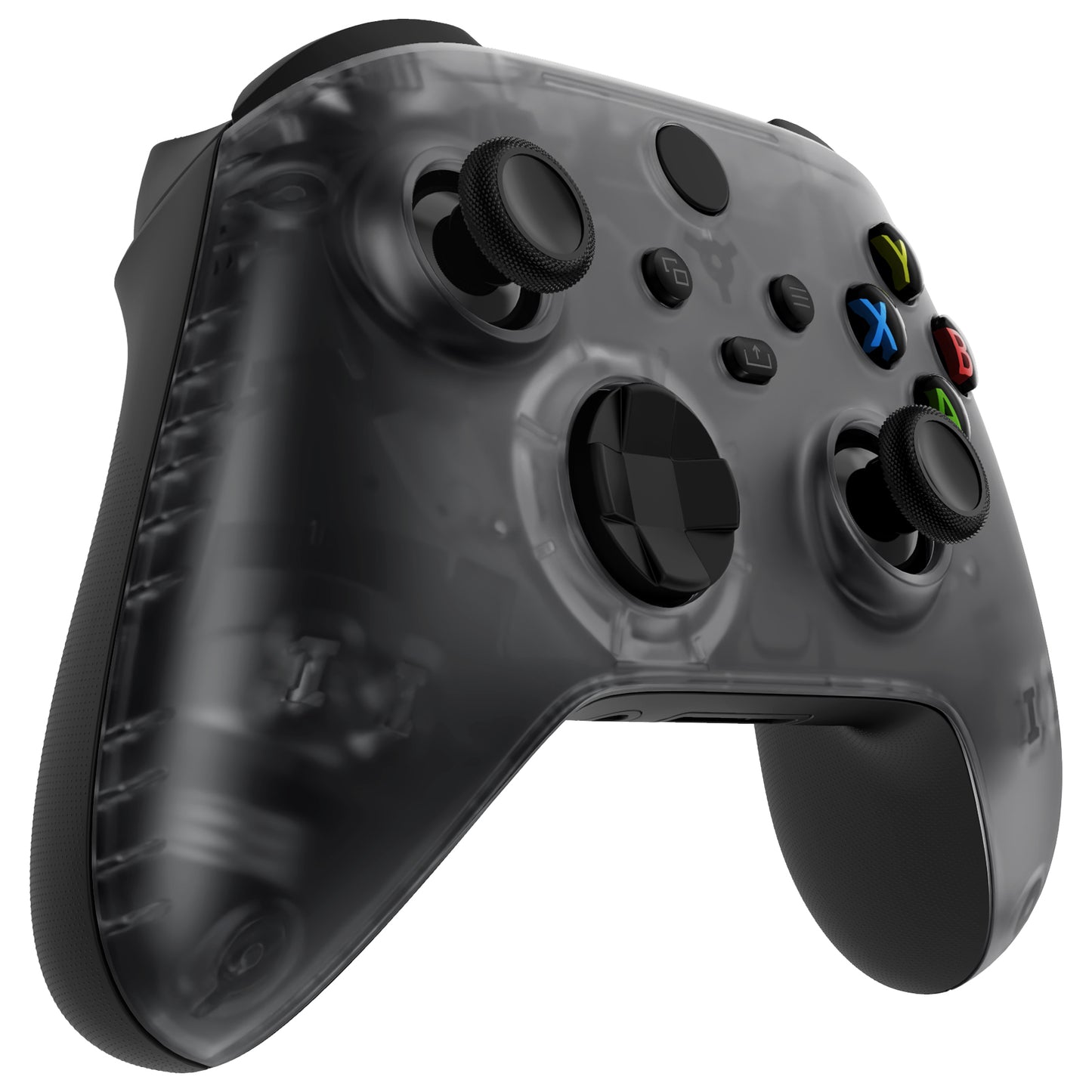 eXtremeRate Replacement Front Housing Shell for Xbox Series X & S Controller - Clear Black