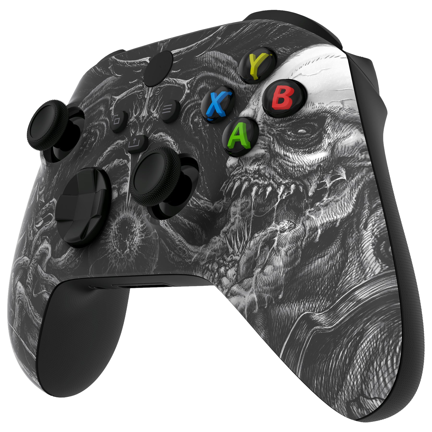 eXtremeRate Replacement Front Housing Shell for Xbox Series X & S  Controller - Zombies
