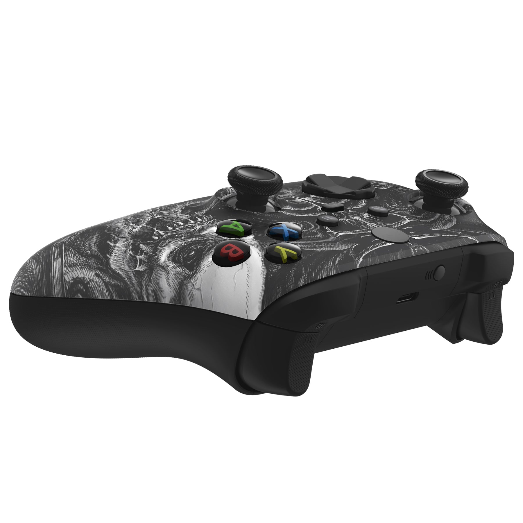eXtremeRate Replacement Front Housing Shell for Xbox Series X & S  Controller - Zombies