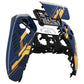 eXtremeRate Replacement Front Housing Shell with Touchpad Compatible with PS5 Controller BDM-010/020/030/040 - Glow in Dark Mecha - Orange eXtremeRate