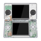 eXtremeRate Replacement Full Housing Shell & Buttons with Screen Lens for Nintendo DS Lite NDSL - Glow in Dark - Green