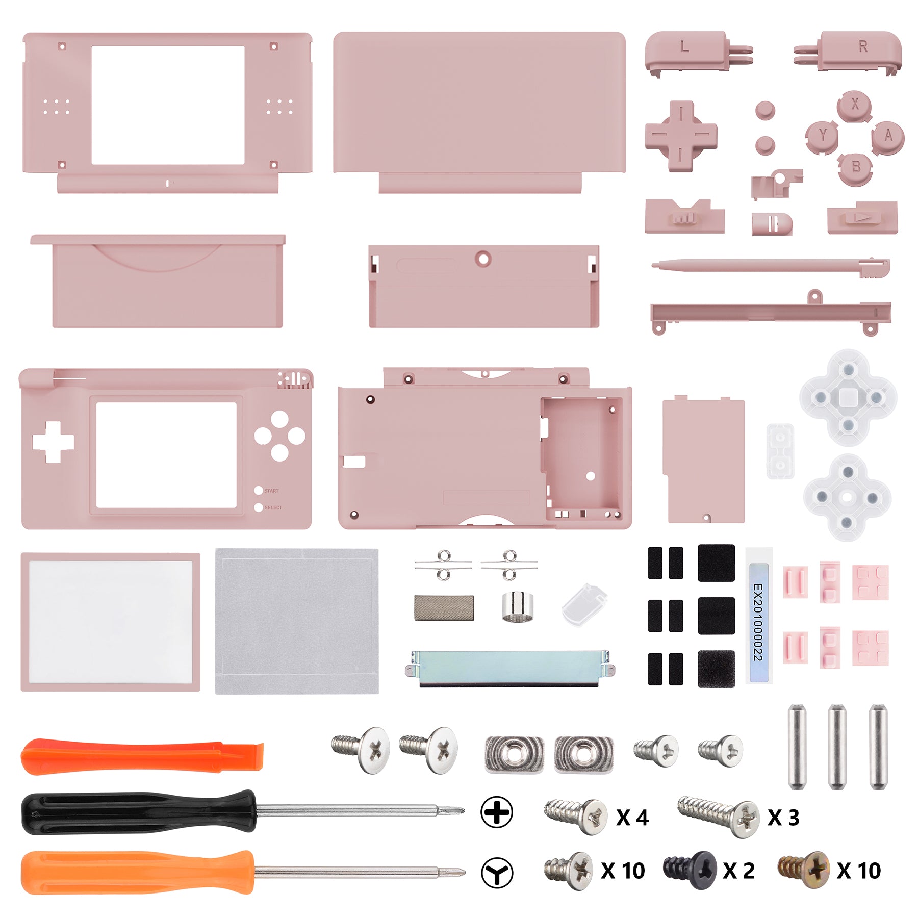 eXtremeRate Cherry Blossoms Pink Replacement Full Housing Shell for ...