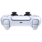 eXtremeRate Replacement Full Set Buttons Compatible with PS5 Controller BDM-030/040 - Original White