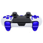 eXtremeRate Replacement Full Set Buttons Compatible with PS5 Edge Controller - Chrome Blue