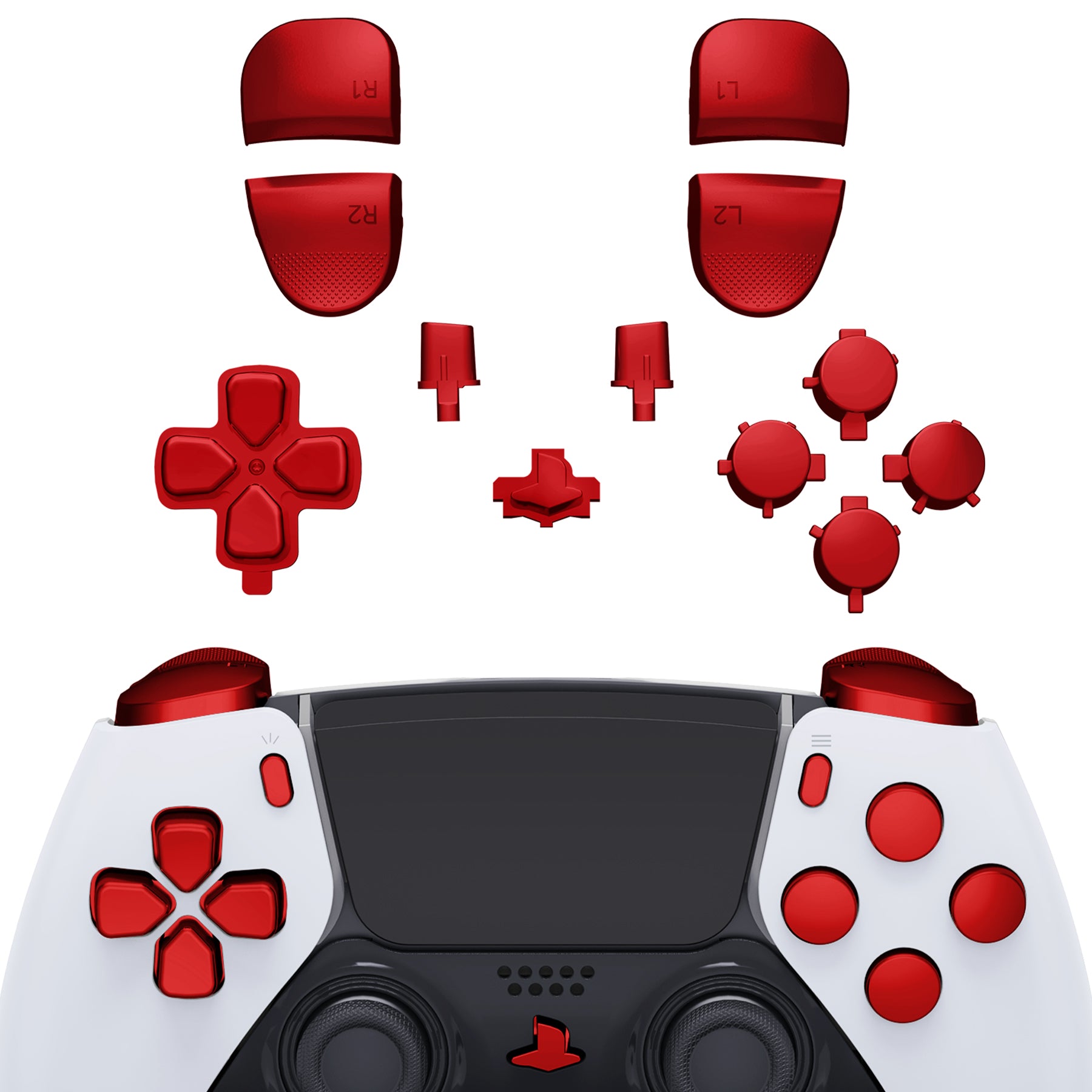Replacement Full Set Buttons for PS5 Edge Controller – eXtremeRate Retail