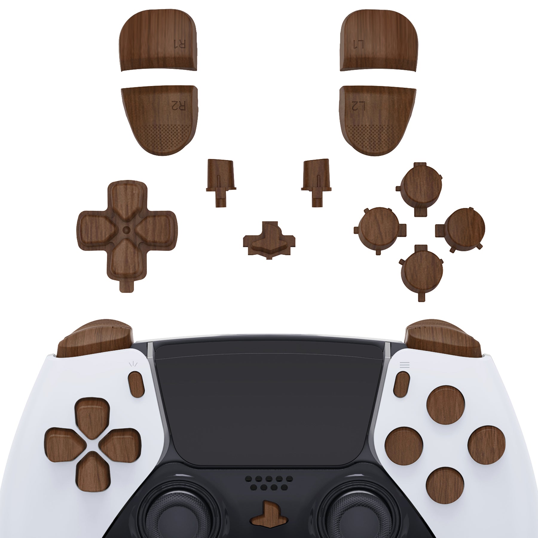 Button B Ps5 eXtremeRate Replacement Full Set Buttons Compatible with PS5 Edge Cont ...