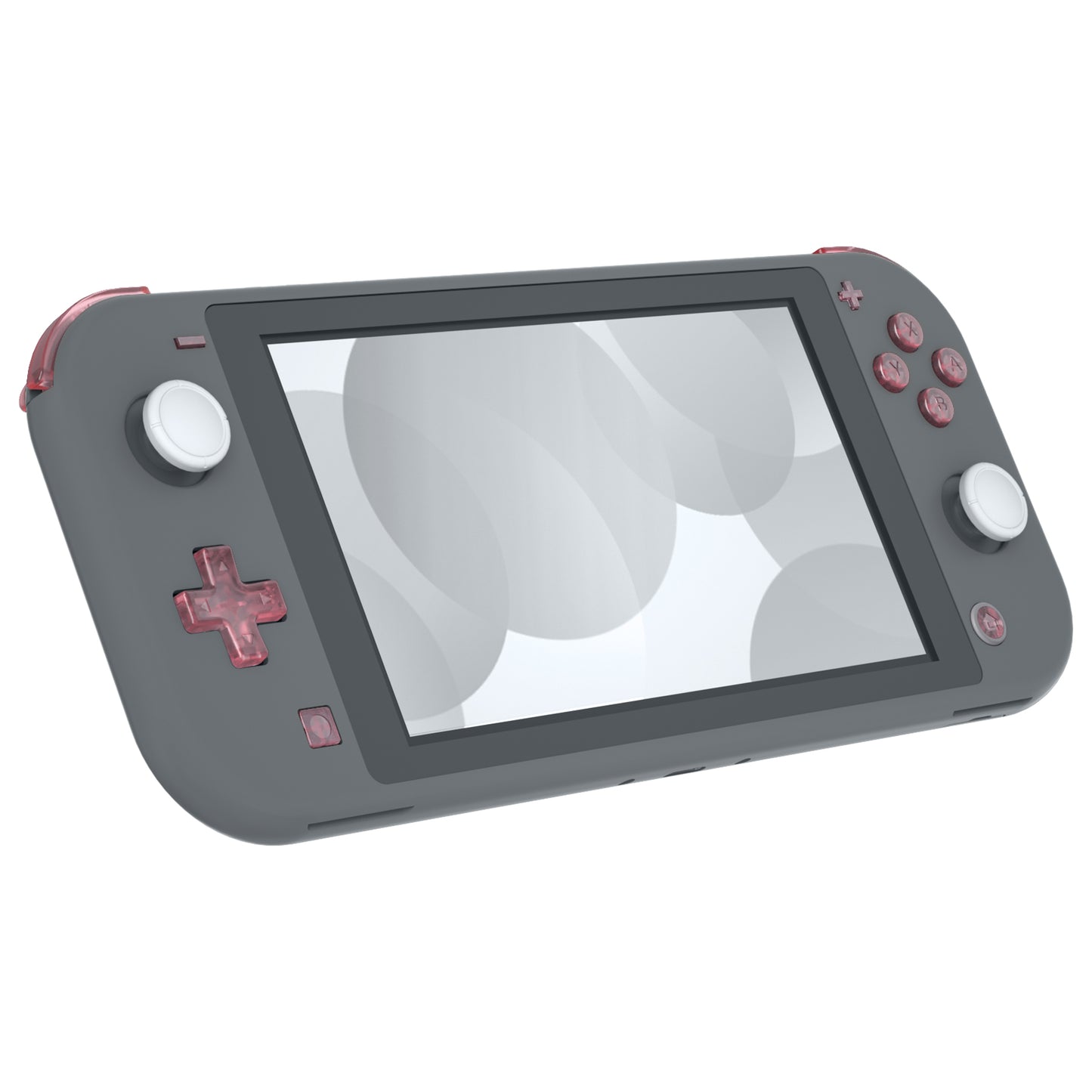 eXtremeRate Replacement Full Set Buttons for NS Switch Lite - Cherry Pink