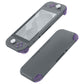 eXtremeRate Replacement Full Set Buttons for NS Switch Lite - Clear Atomic Purple