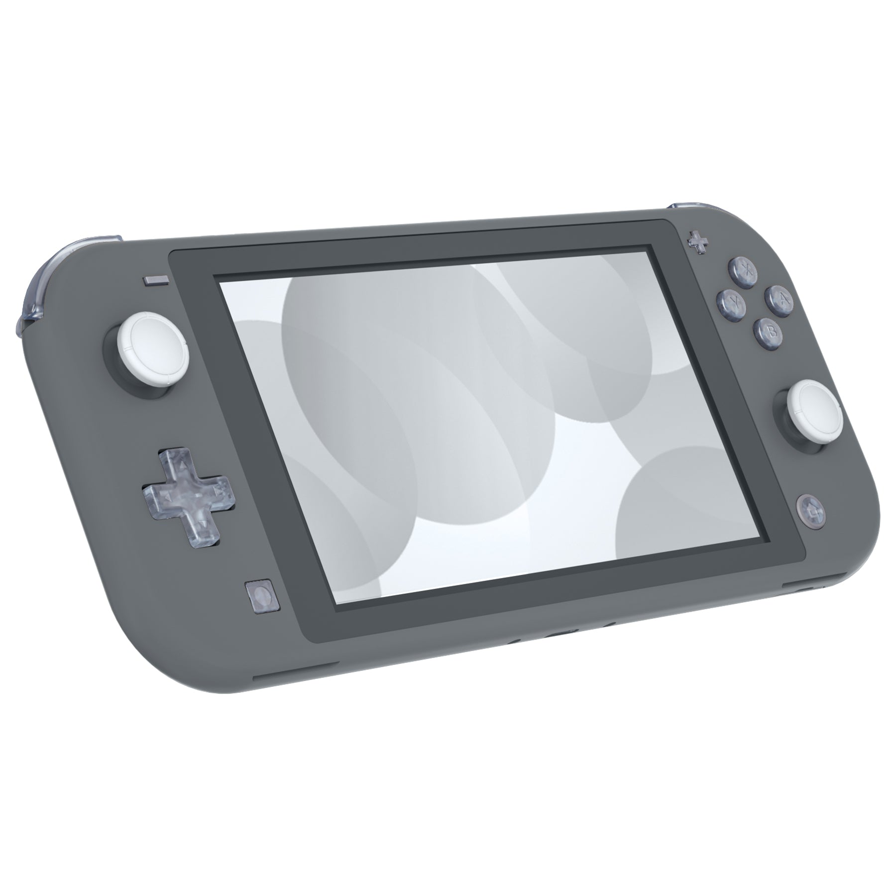 eXtremeRate Replacement Full Set Buttons for NS Switch Lite - Clear Glacier Blue eXtremeRate