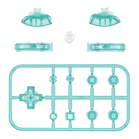 eXtremeRate Replacement Full Set Buttons for NS Switch Lite - Emerald Green