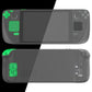 eXtremeRate Replacement Full Set Buttons for Steam Deck LCD - Glow in Dark - Green eXtremeRate